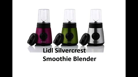 lidl silvercrest blender smoothie maker review and test