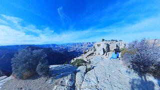 Kids at the Grand Canyon