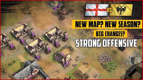 New Season? New Map? | English vs Holy Roman Empire - Ranked(S5) - Age of Empires 4