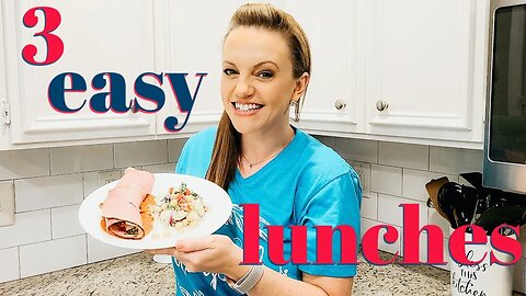 EASY & QUICK LUNCH RECIPES | HOW TO MAKE SWEET TEA | FUN PANTRY PROJECT WITH MY CRICUT!