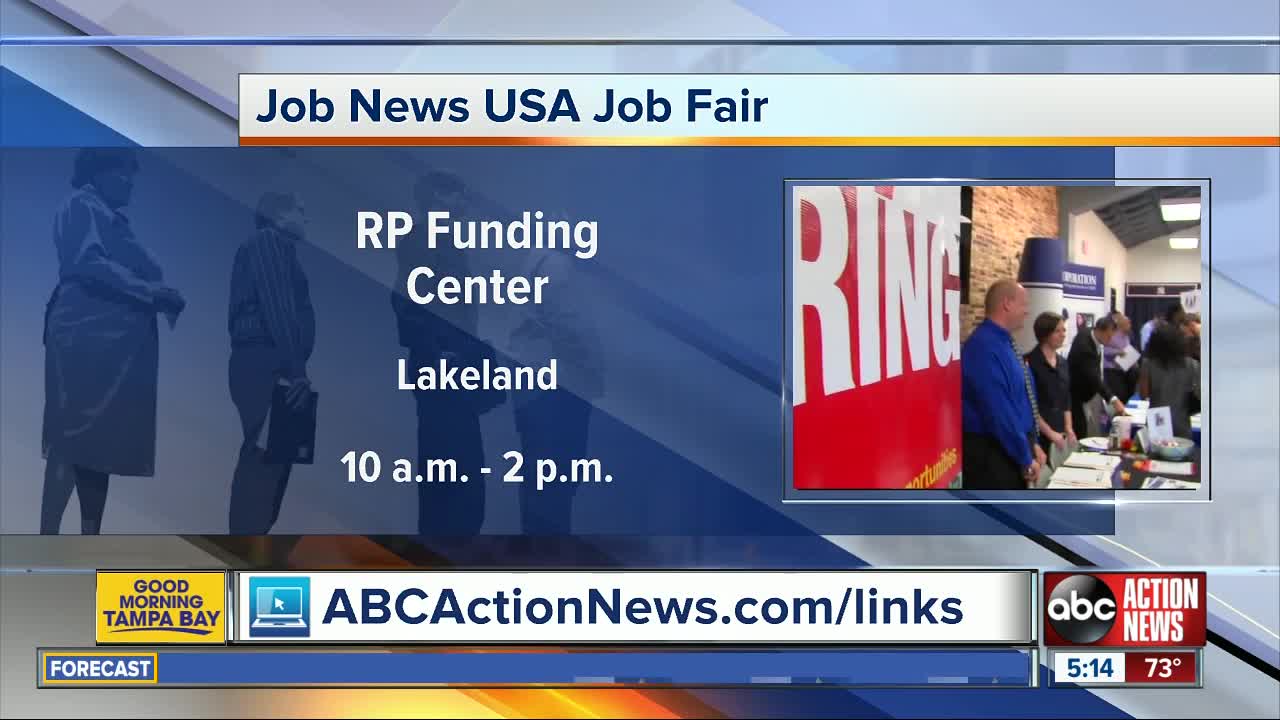 Hundreds of jobs available in Lakeland at Tuesday's job fair