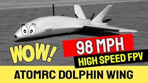 Skyzone/AtomRC Dolphin Wing Kit High Speed FPV