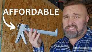 Half Barrel Caulk Gun, a versatile tool