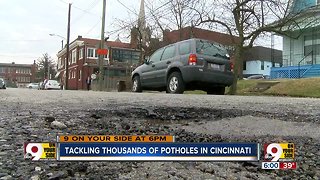 Councilwoman Amy Murray tackling thousands of potholes in Cincinnati