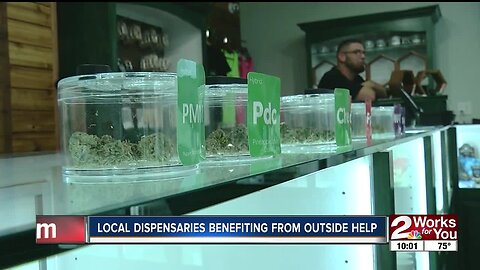 Local dispensaries benefiting from outside help