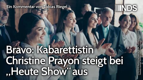 Bravo: Kabarettistin Christine Prayon steigt bei „Heute Show“ aus | Tobias Riegel | NDS-Podcast