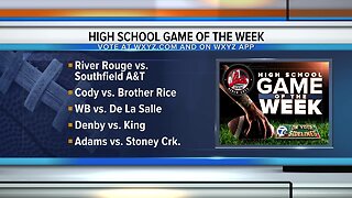 Voting open for WXYZ Game of the Week: 2019 Week 9
