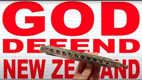 How to Play God Defend New Zealand on a Chromatic Harmonica