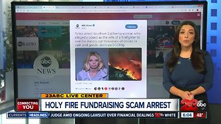 Holy Fire scammer arrested