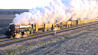 Union Pacific Big Boy 4014 Steam Train First Trip!