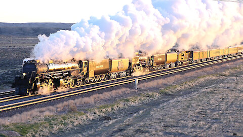 Union Pacific Big Boy 4014 Steam Train First Trip!