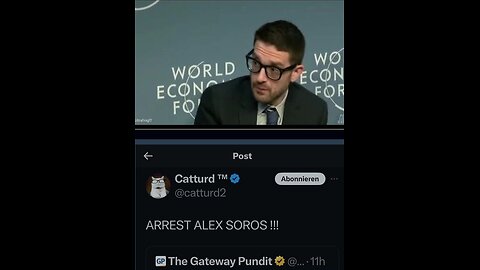 Listen to Alex Soros talk about Trump and the 2024 election. ARREST HIM!