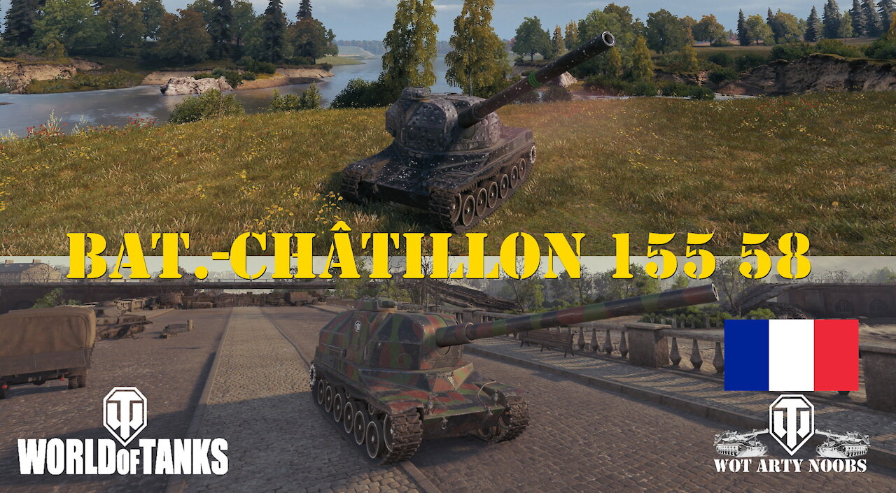 Bat.-Châtillon 155 58 - Two Battles, Two Players