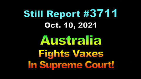 Australia Fights Vaxes in Supreme Court, 3711
