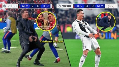 The Day Cristiano Ronaldo Finally Get Revenge Against Diego Simeone and Atletico Madrid