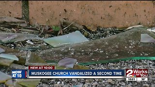 Muskogee church vandalized for second time