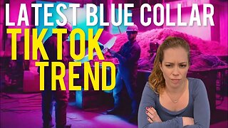 Chrissie Mayr Reacts to the Latest Blue Collar TikTok Trend