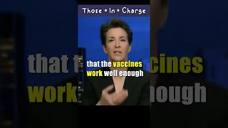 Throwback: Rachel Maddow Follows the Science