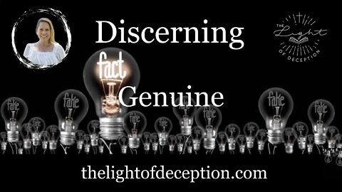 Discerning the Genuine from the Fake | Danette Lane