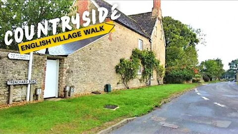 Relaxing Early Morning Walk || English Countryside, Stanton Village