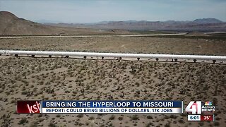 New report claims MO hyperloop could create $3.6B annual boost, 17K new jobs