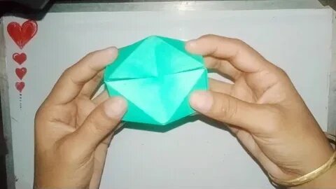Easy Paper Origami Magic Transforming Flexahedron - Easy Craft - Paper Craft