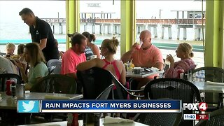 After record red tide year, FMB taking summer rain in stride