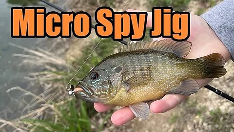 Micro Spy Jig - Bladed Propeller Micro Finesse Lure For Panfish Crappie