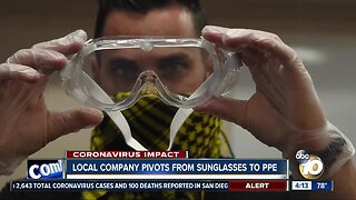 Local company pivots from sunglasses to PPE