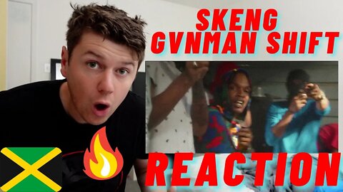 IRISH GUY REACTION 🇯🇲Skeng - Gvnman Shift (Official Music Video) | SHOUTOUT JAMACIA!!