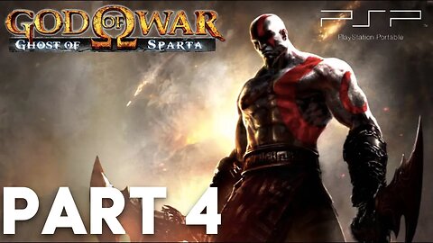 God of War: Ghost of Sparta Walkthrough Gameplay Part 4 | PSP, PSTV (No Commentary Gaming)