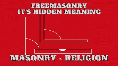 Masonry-Religion: Freemasonry Its Hidden Meaning by George H. Steinmetz 3/13