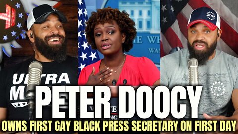 Peter Doocy Owns First Gay Black Press Secretary on First Day