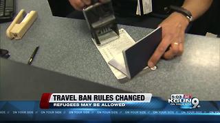 Federal Judge loosens rules of President's Travel Ban