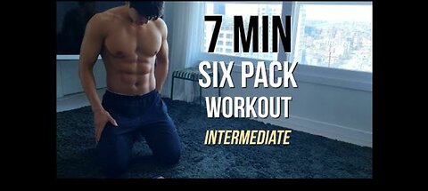 7 MIN SIXPACK ABS WORKOUT AT HOME (No Equipment | 6 PACK ABS)