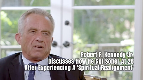 Robert F. Kennedy Jr. Discusses How He Got Sober At 28 After Experiencing A 'Spiritual Realignment'