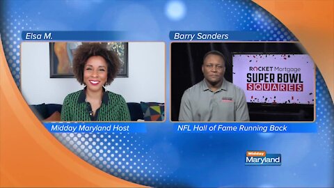 Barry Sanders - Rocket Mortgage Super Bowl Squares Sweepstakes