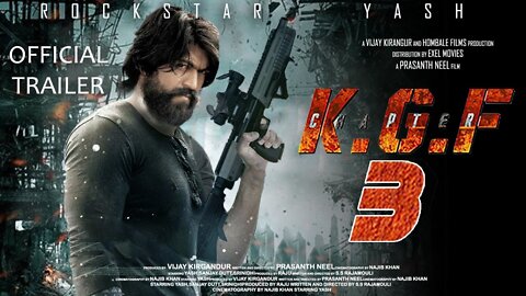 KGF Chapter 3 Official Trailer | Yash | Prasanth Neel | Kgf 3 Trailer