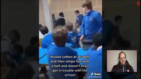 Terrible: Student Toss Cotton At A Black Student And Then Proceeding To Whip Him With A Belt!