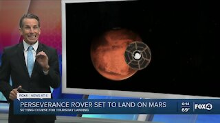 NASA rover set to land on Mars Thursday