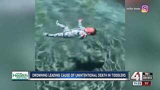 Drowning is the leading cause of unintentional toddler deaths
