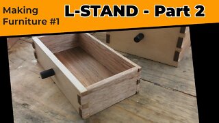 Furniture Making // L - Stand Cabinet - Part 2