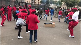 EFF kicks off #NationalDayOfAction protest in Pretoria (KHT)