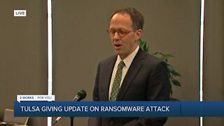 City of Tulsa ransomware press conference