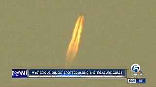 VIDEO: Mysterious object spotted off the Treasure Coast New Year's Day