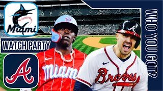 Miami Marlins vs Atlanta Braves | Live Play by Play & Reaction Stream | MLB 2024 Game 21