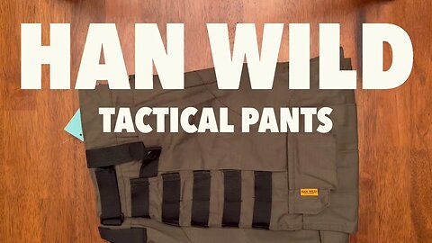 Tactical Pants with knee pads