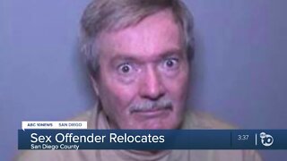 Sex offender makes way to San Diego County