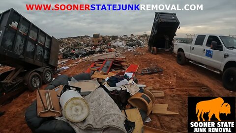 LET'S GO TO THE LANDFILL WITH SOONER STATE JUNK REMOVAL | OKLAHOMA CITY