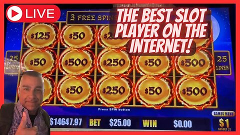 🔴LIVE! Watch The Internet’s Best Slot Player! Las Vegas!
